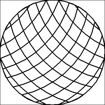 (image for) Curved Circular Crosshatch 1-L03617*